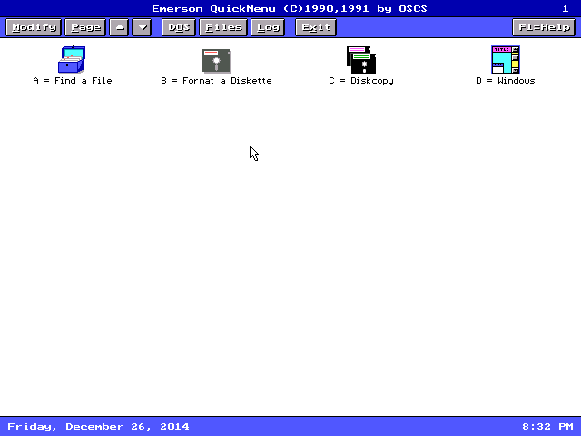 QuickMenu 1.2 - Desk